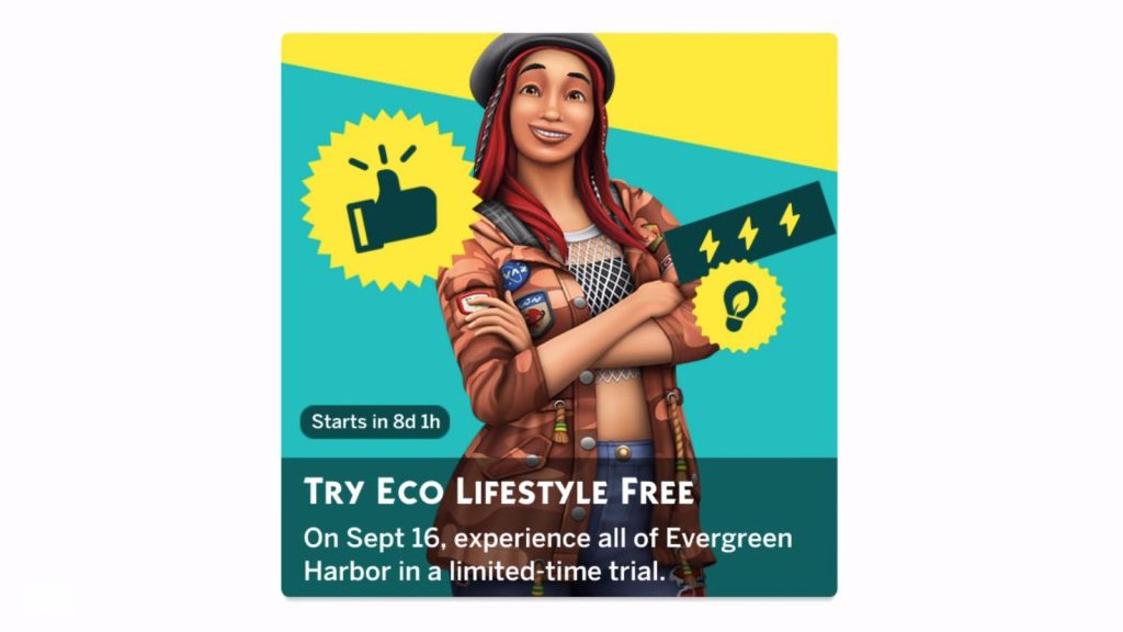 The Sims 4 Życie eko wersja próbna