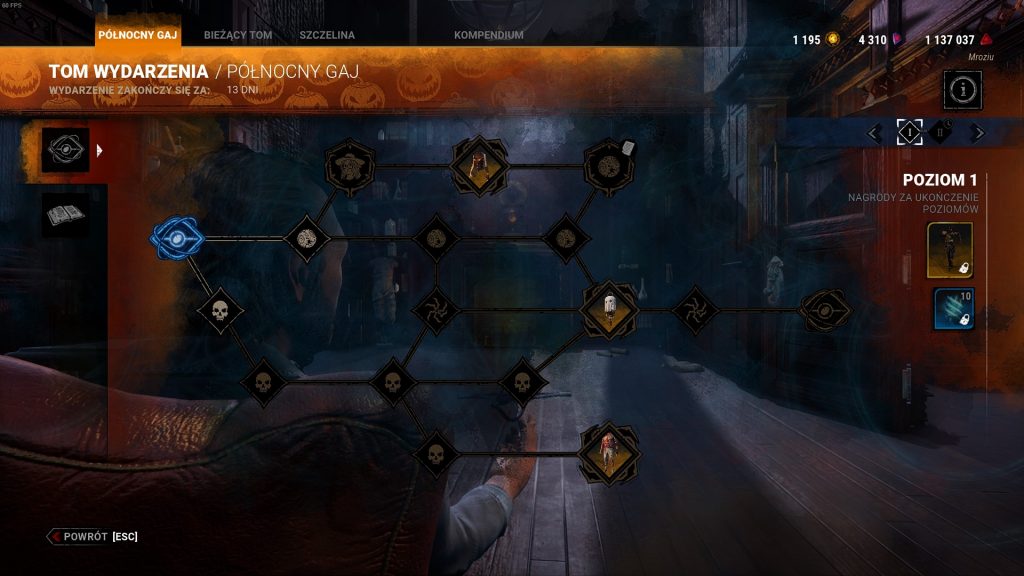 Wydarzenie Północny gaj w Dead by Daylight