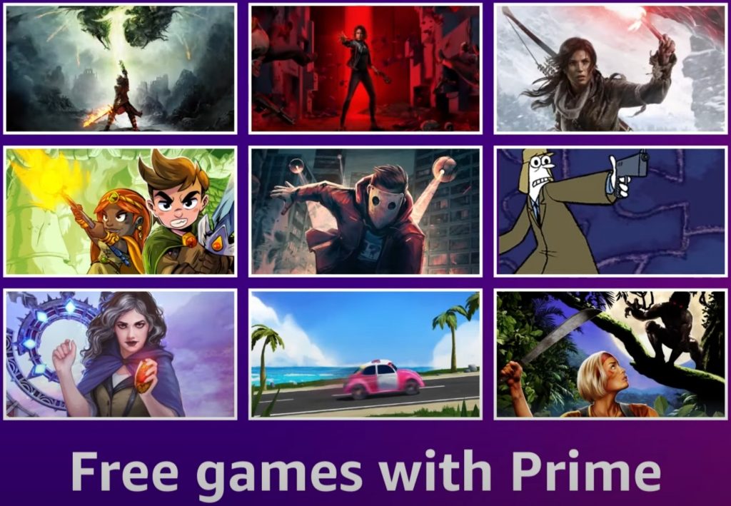 Lista gier w Amazon Prime Gaming 