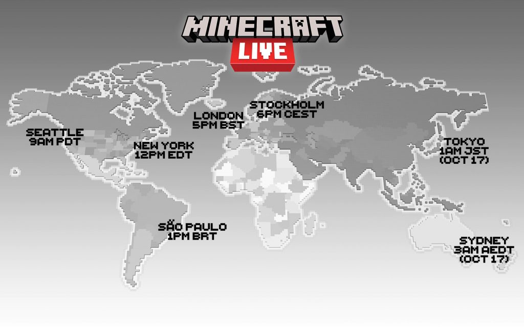 Minecraft Live 2021 - kiedy Kiedy Minecraft Live 2021