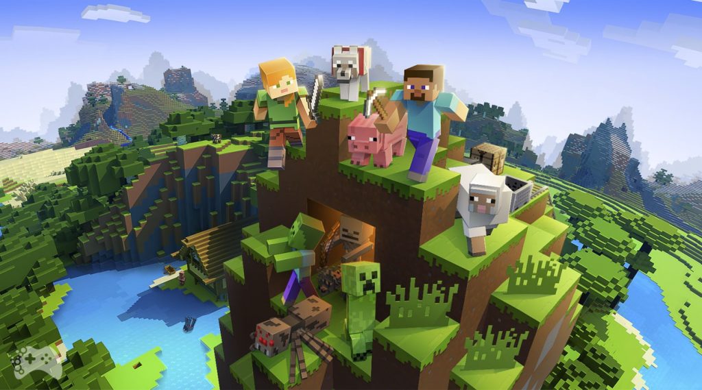 prezent dla fana minecrafta