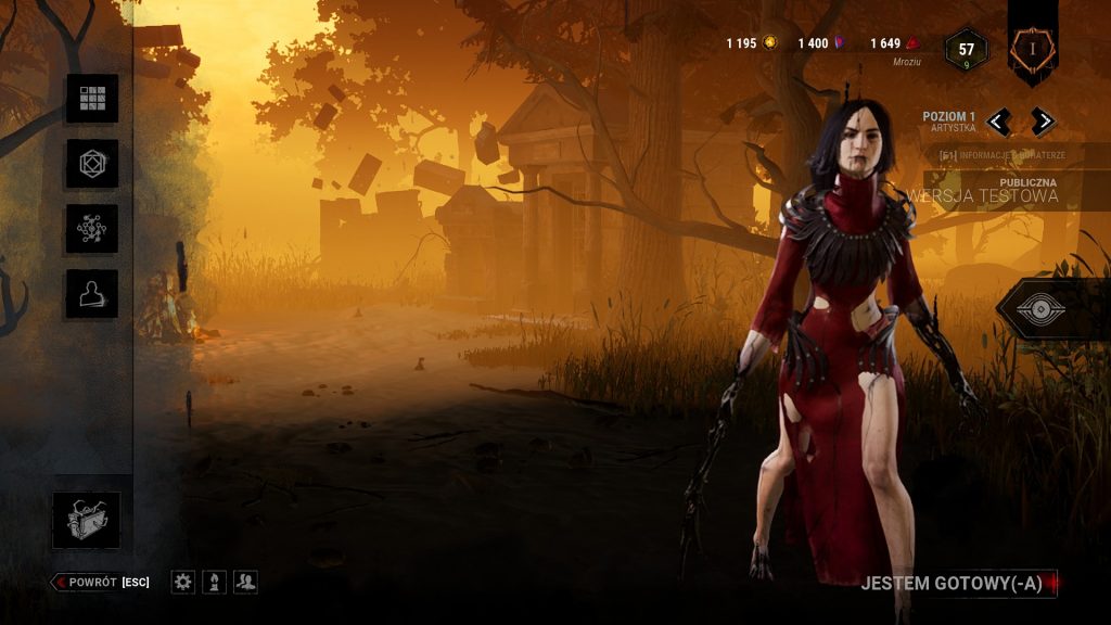 dbd zabójca Artystka