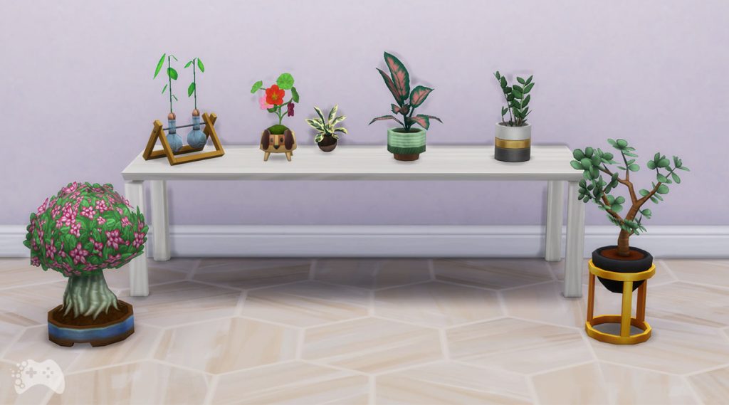 First look The Sims 4 kwitnące wnętrza rośliny