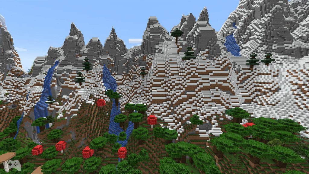 Nowe biomy górskie Minecraft 1.18