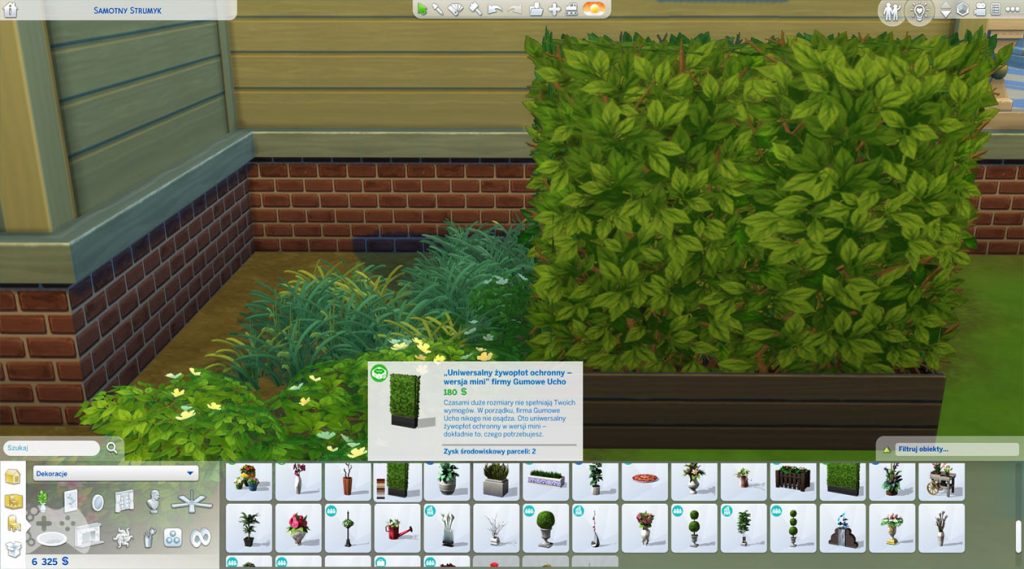 Rośliny aktualizacja The Sims 4 listopad 2021