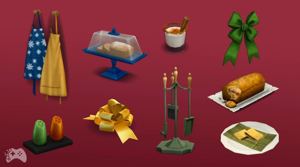 Świąteczne obiekty aktualizacja The Sims 4 listopad 2021