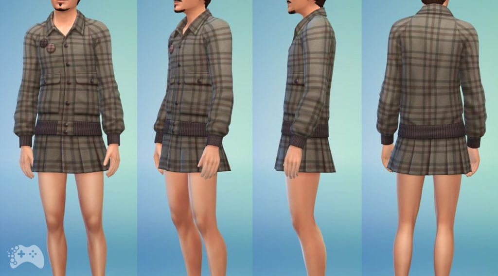 Ubrania The Sims 4 Nowoczesna moda męska