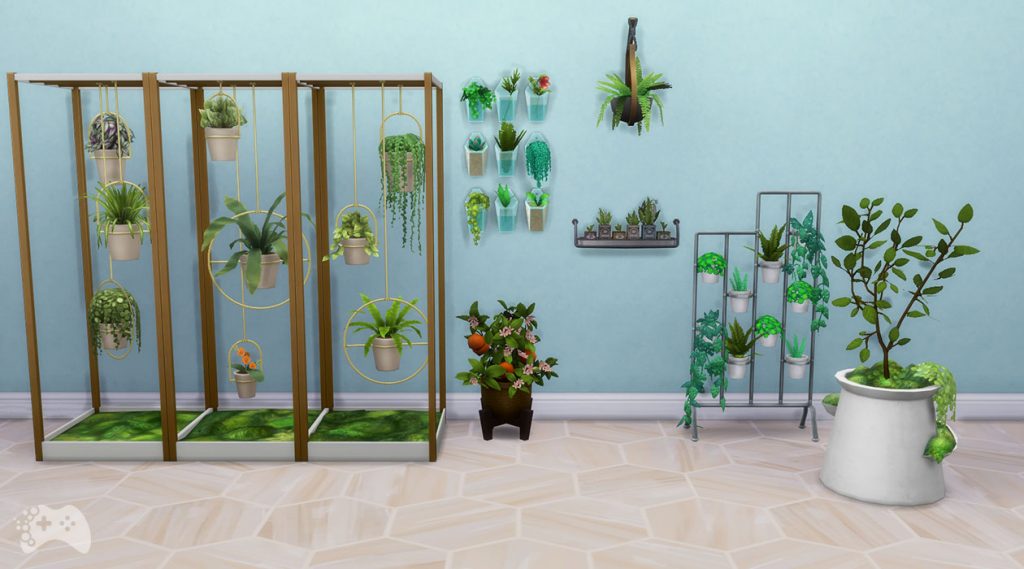 Wszystkie obiekty The Sims 4 Kwitnące wnętrza