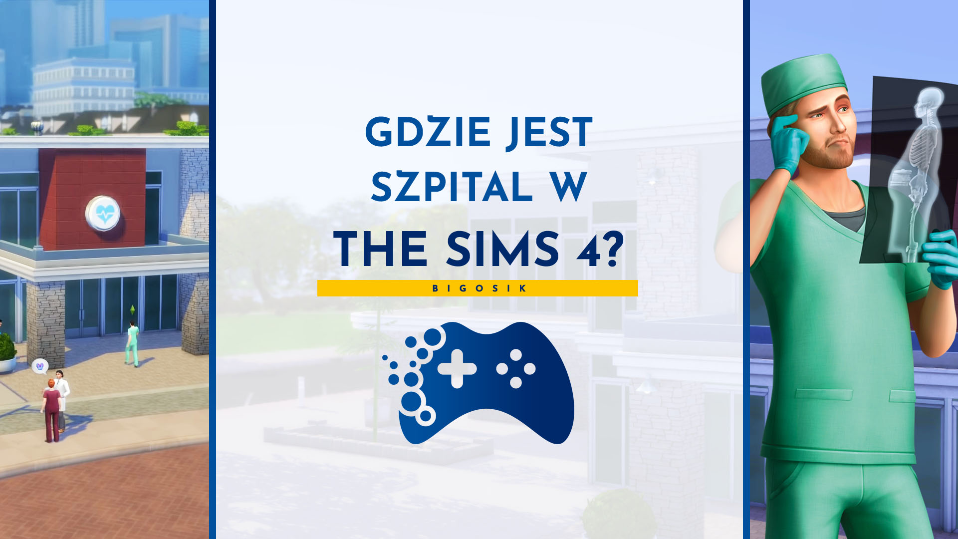 Gdzie jest szpital w The Sims 4