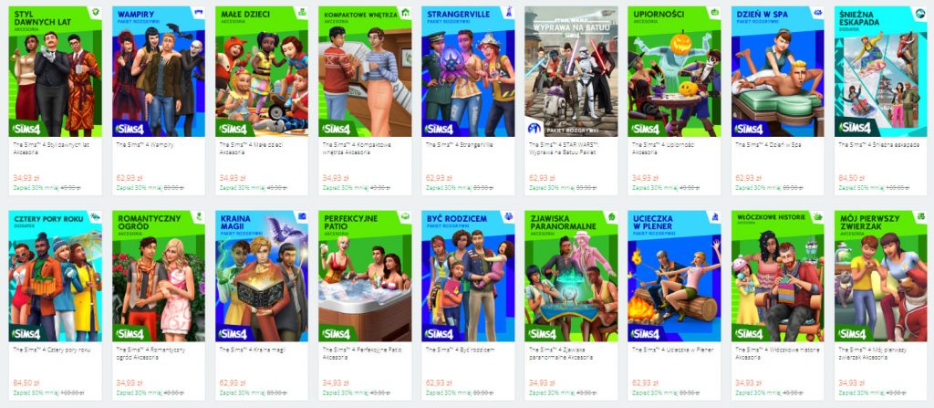 Świąteczna wyprzedaż The Sims 4 Origin