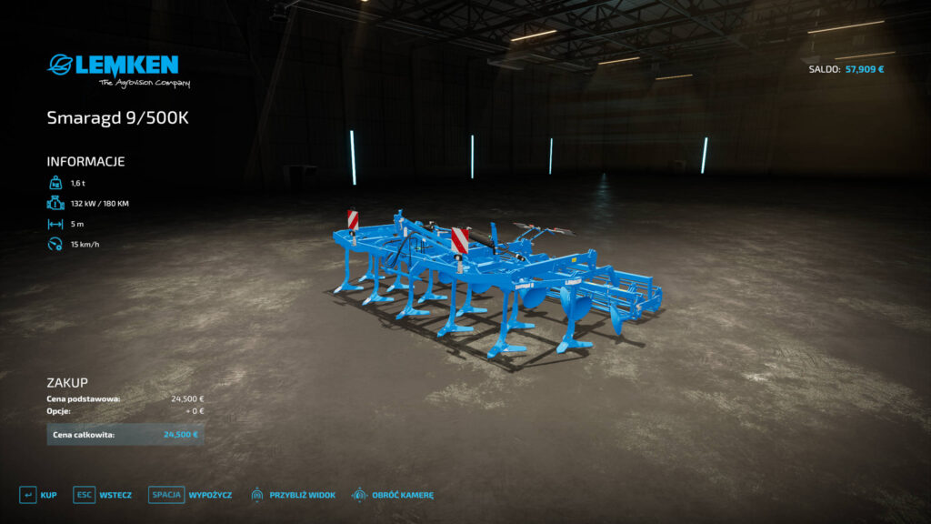 Brony Lemken Smaragd 9/500K