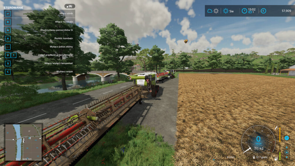 Kombajn do zbioru pszenicy Farming Simulator 22