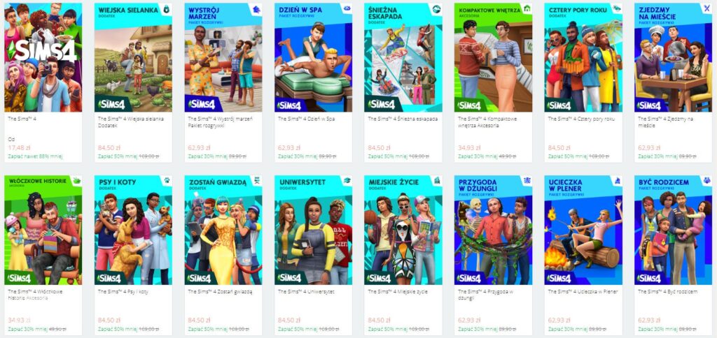 Promocja na The Sims 4 styczeń luty 2022