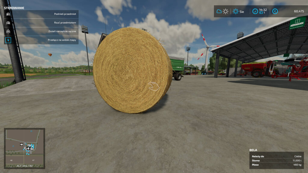Farming SImulator 22 - Słoma po rzepaku