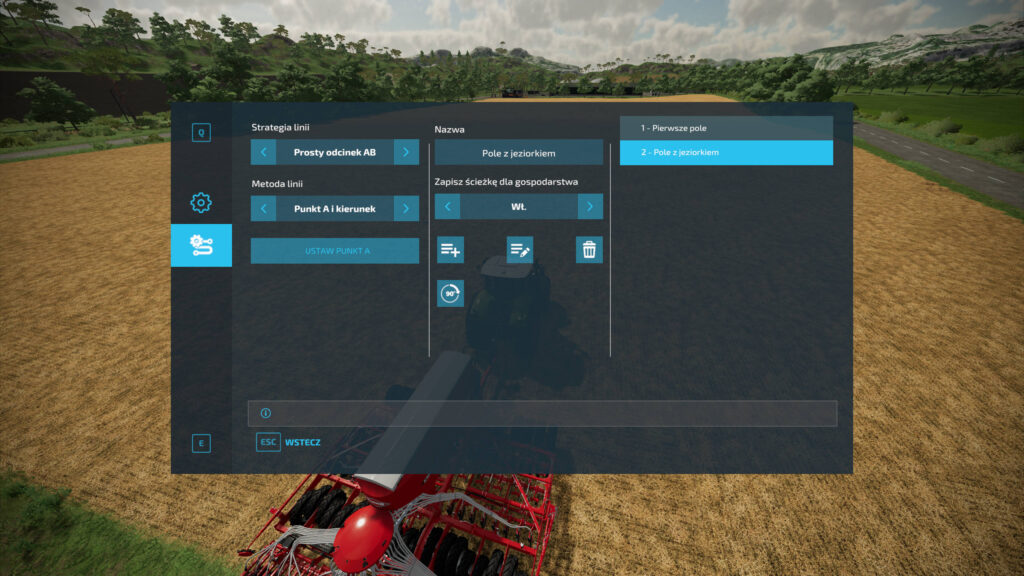 Farming SImulator 22 - Ustawianie strategii GPS GuidanceSteering