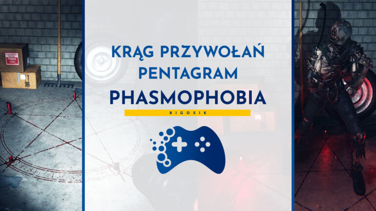 Krąg przywołań pentagram Phasmophobia