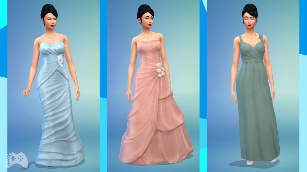 Nowe sukienki aktualizacja The Sims 4 luty 2022