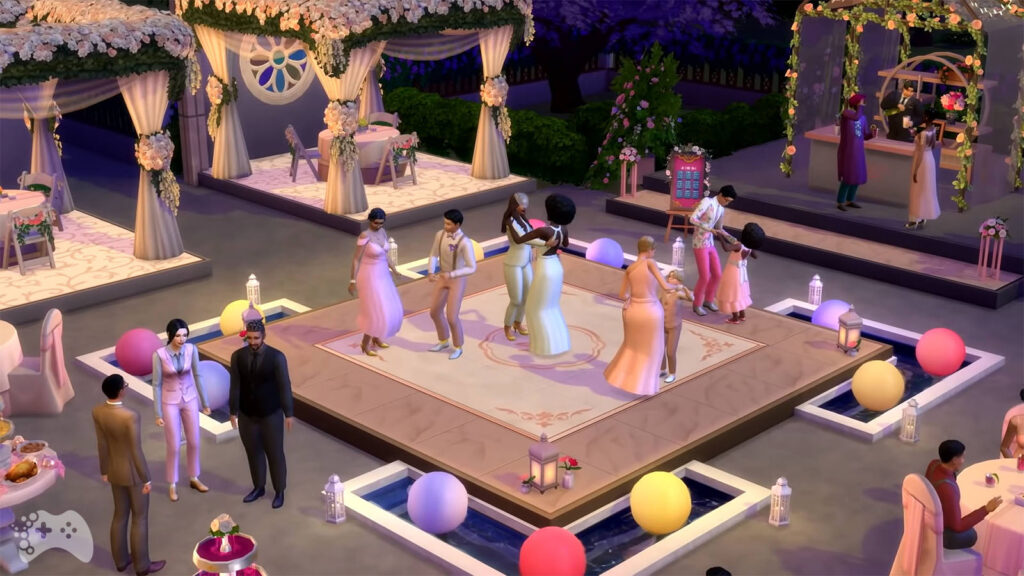 Parcela The Sims 4 Ślubne historie