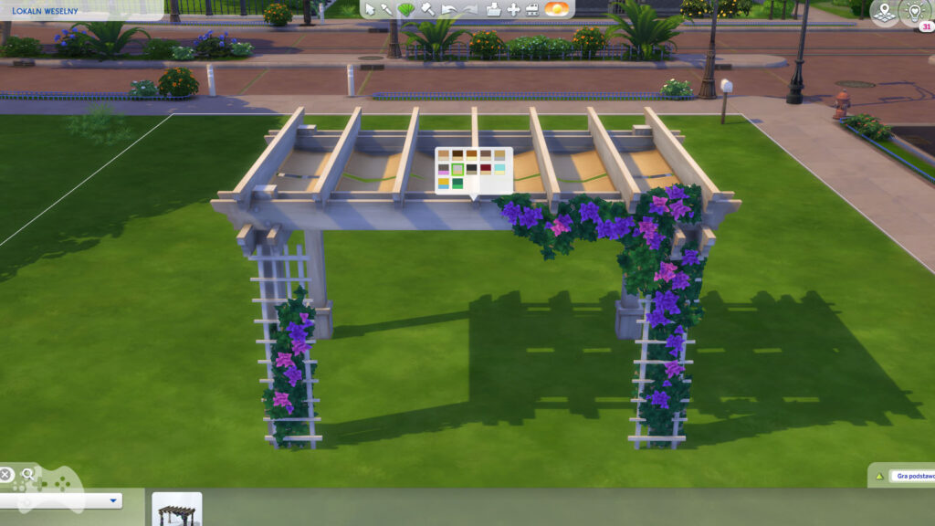 Pergola weselna aktualizacja The Sims 4 luty 2022