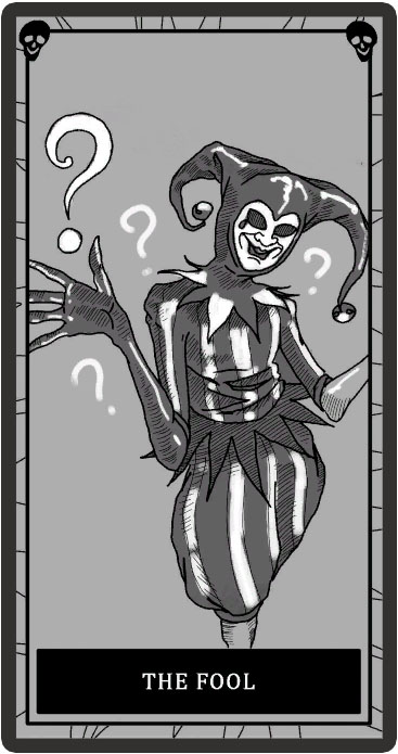 The fool karty tarota Phasmophobia