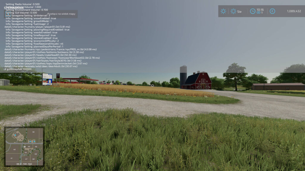 Korzystanie z kodu na kasę w Farming Simulator 22