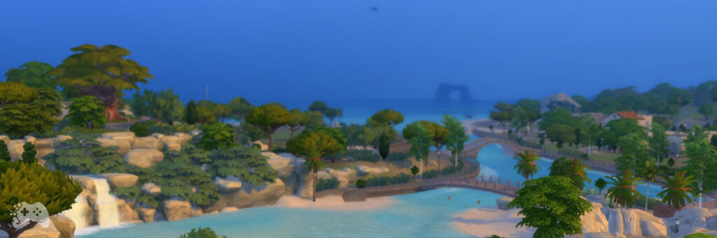 Widok na nowe otoczenia TS4 Ślubne historie