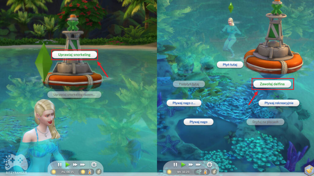 jak stac sie syrena the sims 4