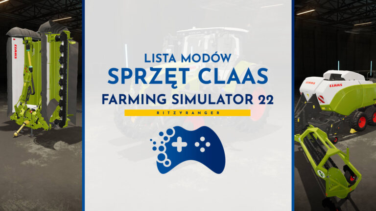 lista modow do fs22 sprzet claas