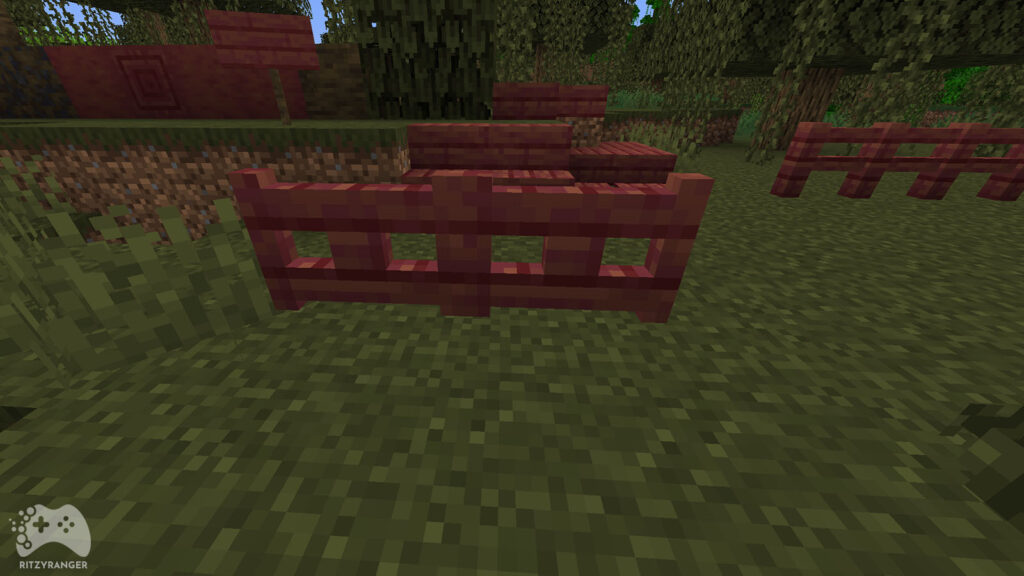 mangrowa brama ogrodzeniowa Minecraft