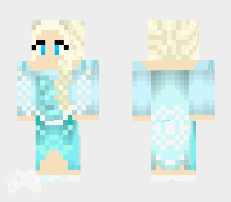 najpopularniejsze skiny Minecraft Elsa
