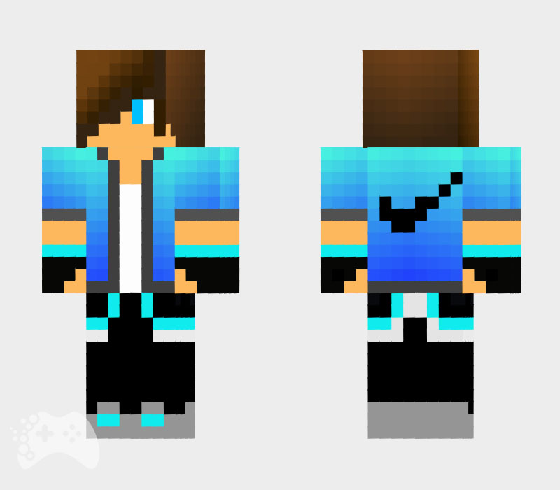 najpopularniejsze skiny Minecraft nike boy