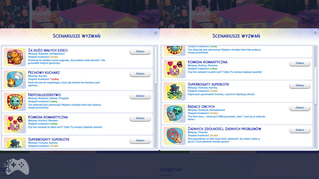 Nowe scenariusze aktualizacja the sims 4 marzec 2022
