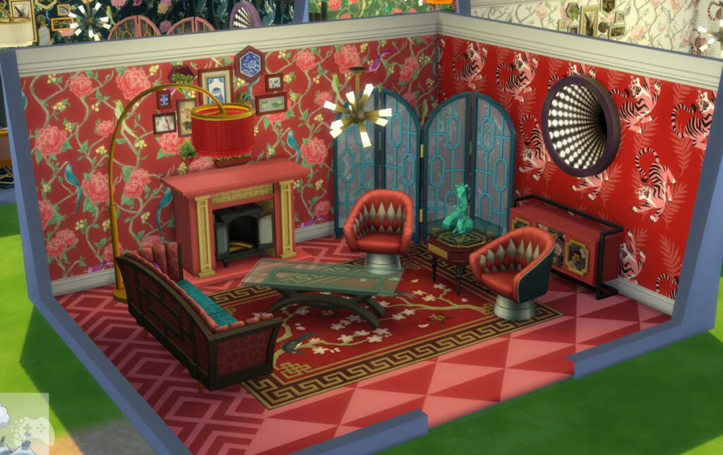 Obiekty z The Sims 4 Wnętrza z przepychem