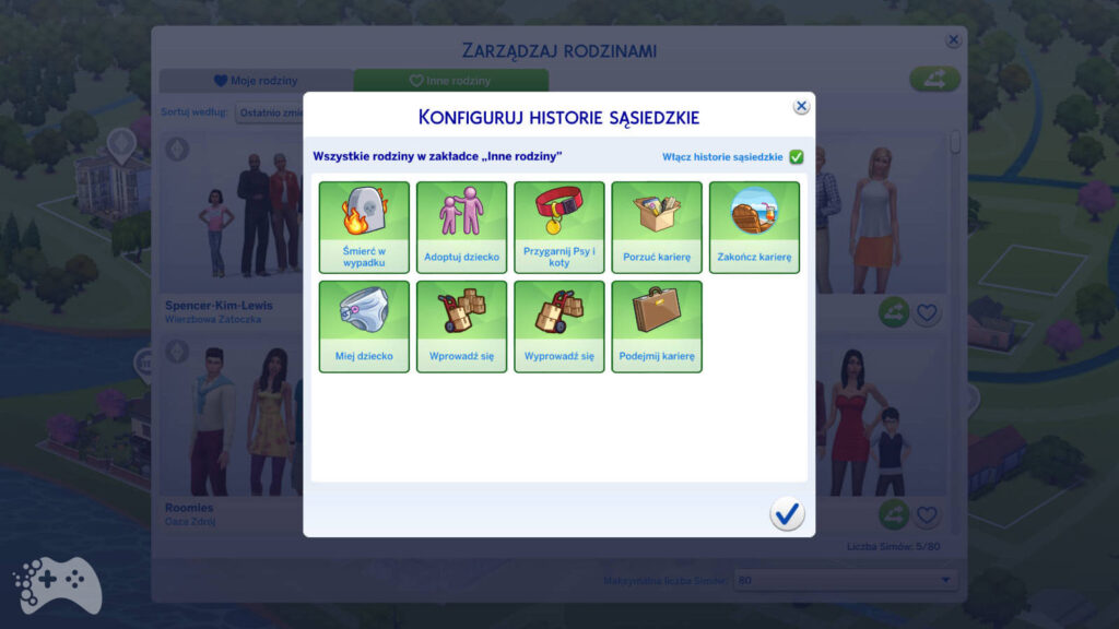 postęp historii aktualizacja the sims 4 marzec 2022