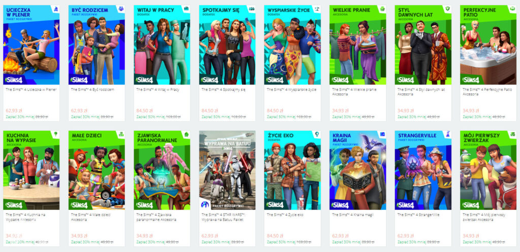 The Sims 4 promocja marzec 2022 origin