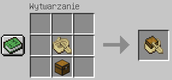 tworzenie łódki ze skrzynią Minecraft