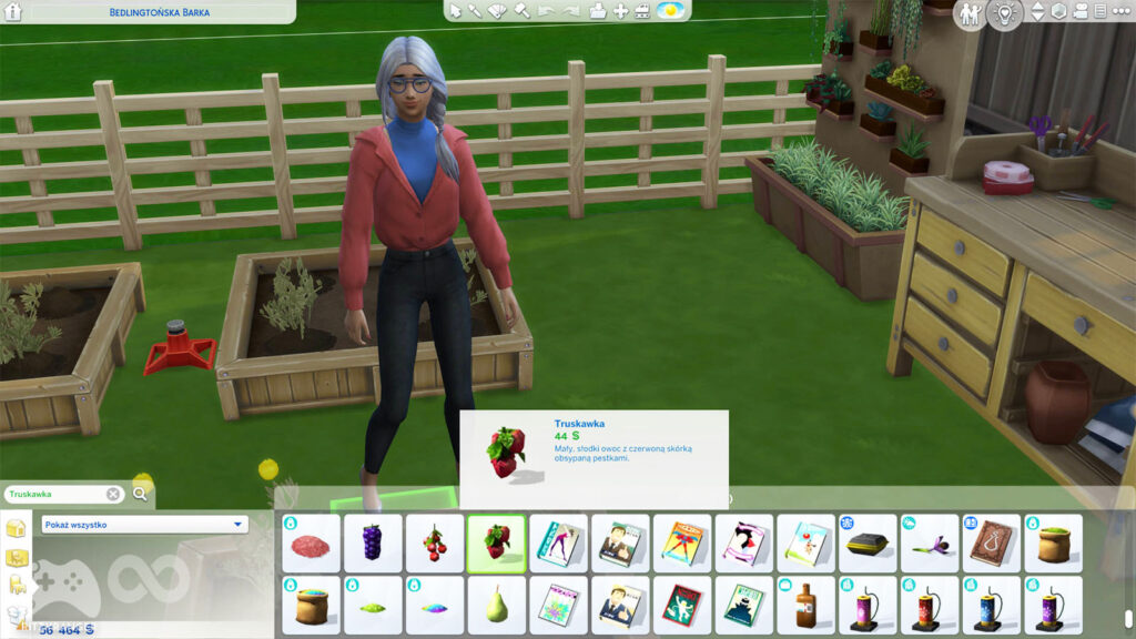 jak zdobyć truskawki w the sims 4