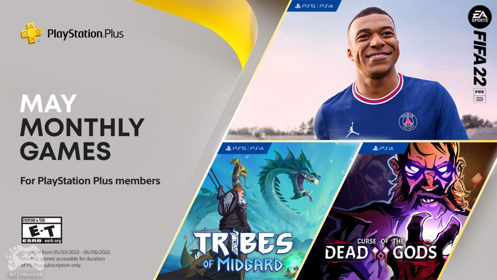 Lista gier PlayStation plus maj 2022