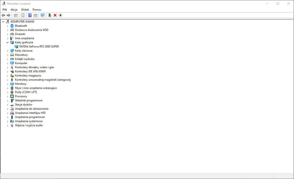 Sprawdzanie karty graficznej Windows 10 i Windows 11