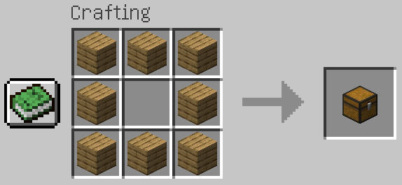 jak zrobić skrzynkę na lej minecraft