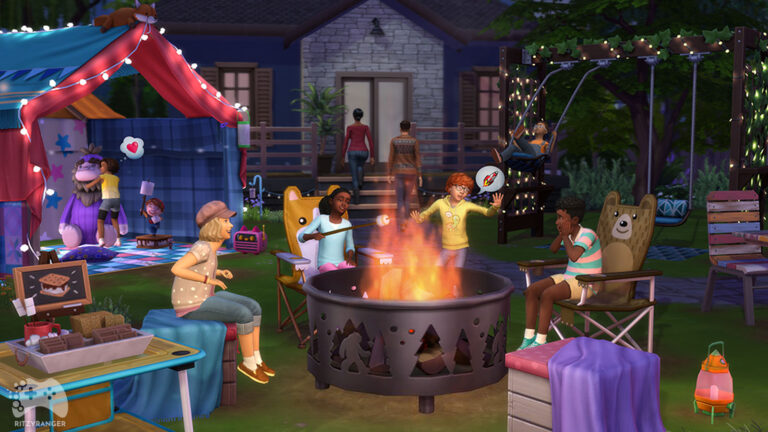 Obiekty z The Sims 4 Mali obozowicze i Księżycowy szyk