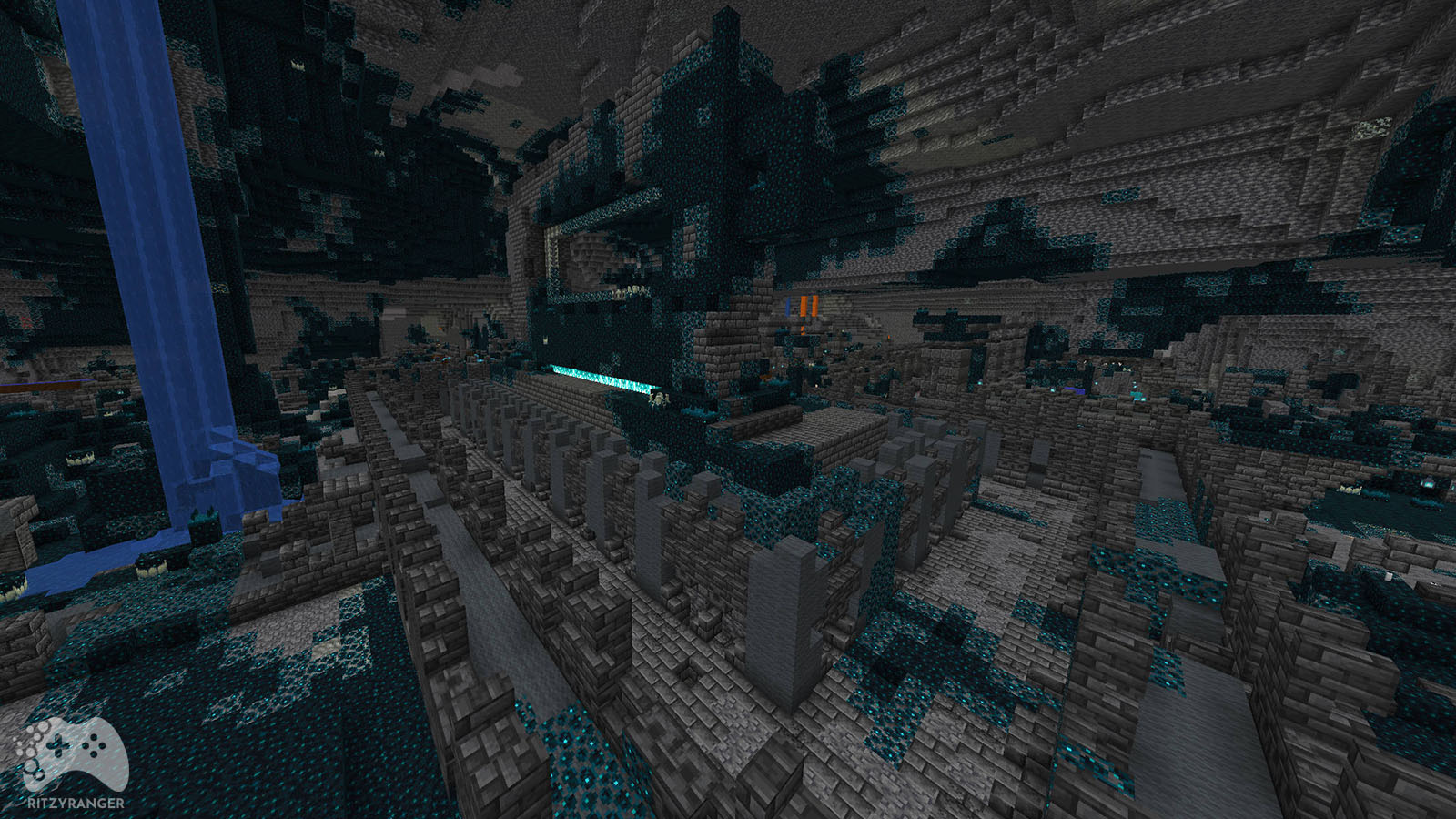 Ancient City struktura Minecraft