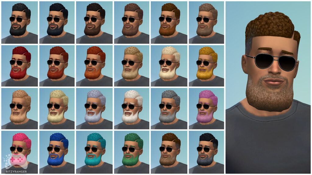Broda afro aktualizacja The Sims 4 czerwiec 2022