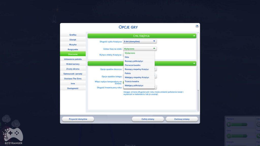 Cykle księżyca aktualizacja The Sims 4 czerwiec 2022