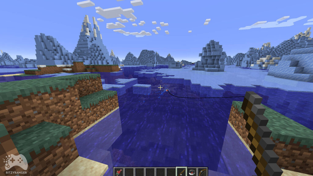 jak łowić ryby Minecraft