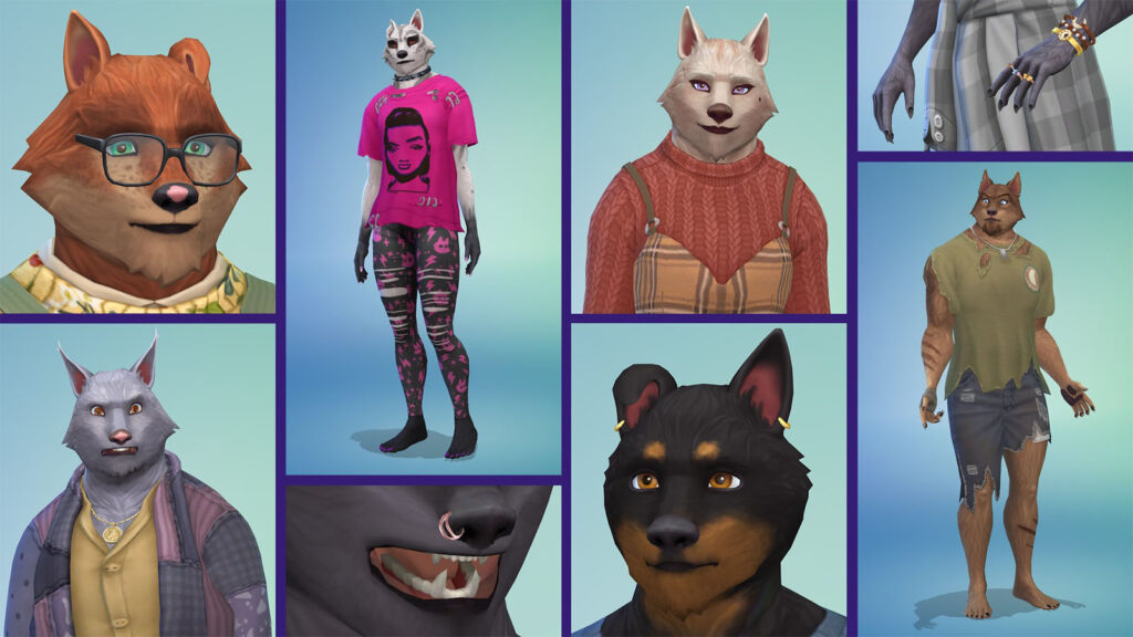 Kody na punkty doświadczenia The Sims 4 Wilkołaki