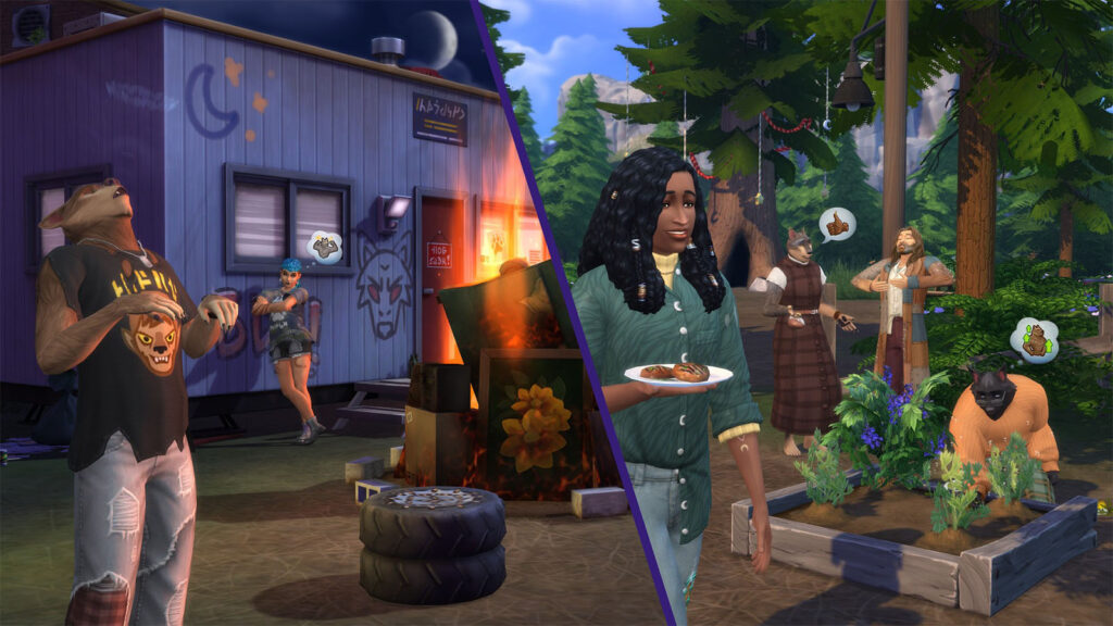Kody na zostanie wilkołakiem The Sims 4