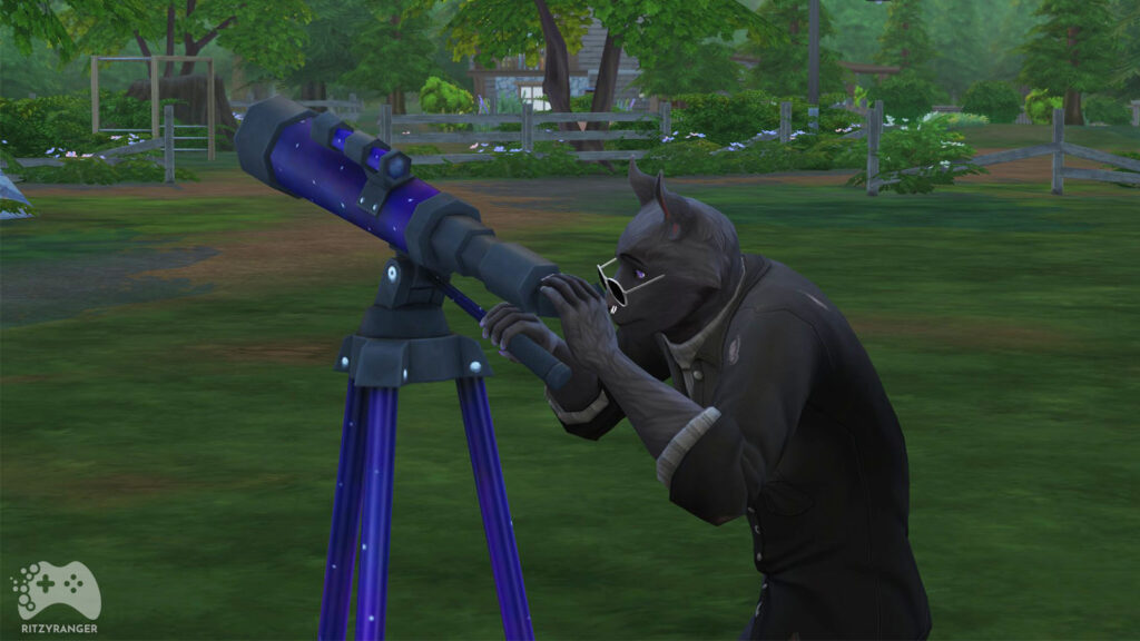 Mały teleskop The Sims 4 aktualizacja