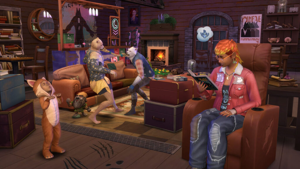 The Sims 4 Wilkołaki