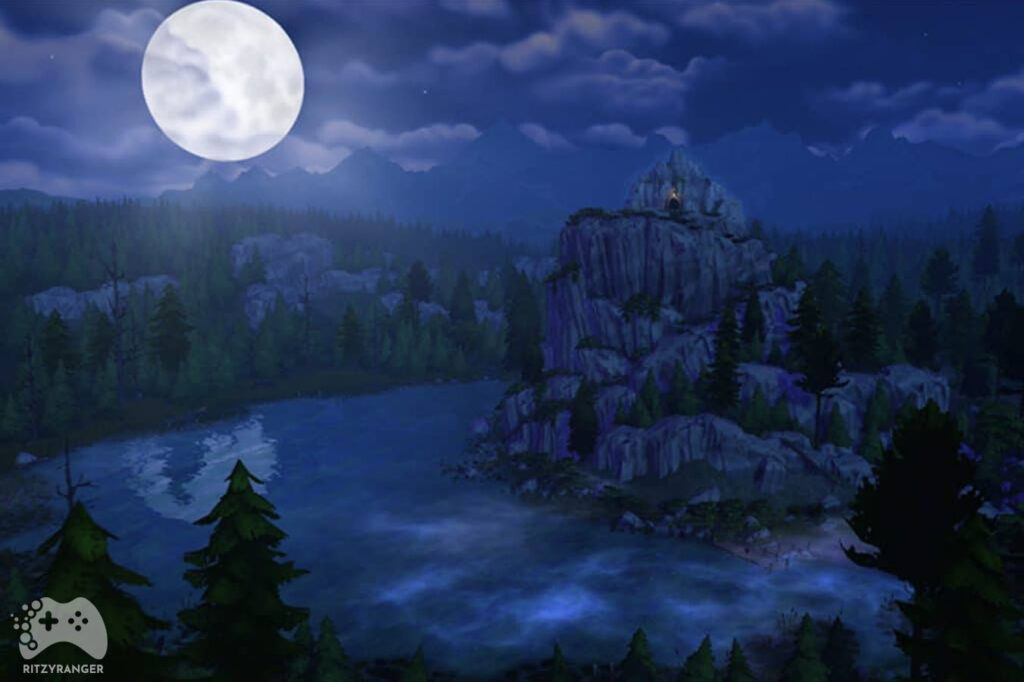 The Sims 4 Wilkołaki miasteczko